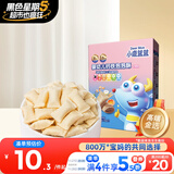 小鹿蓝蓝 婴幼儿钙铁泡泡酥小饼干谷物味35g宝宝零食儿童零食8个月+  