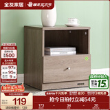 全友家居【床头柜合集】卧室储物柜子客厅收纳边角柜KD（需自行安装） 106302AK-2床头柜*1