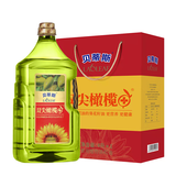 贝蒂斯（BETIS）葵花籽橄榄调和油4L礼盒装 食用油 含特级初榨橄榄油