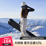 牧途雪（MUTUSNOW） 滑雪裤女单板双板韩国防风防水透气保暖护腰背带滑雪裤 1905女裤 1905女米裤 M