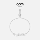 APM Monaco蝴蝶可调节手链女款饰品首饰设计感礼物送女友