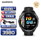 佳明（GARMIN）Forerunner965极夜黑心率跑步铁三户外运动智能手表生日礼物