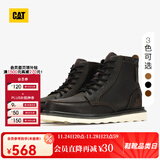 CAT卡特马丁靴工装靴男鞋经典款BRAVADO轻户外复古时尚牛皮机车靴 黑色P712947 41