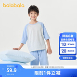 巴拉巴拉儿童睡衣套装春夏薄款空调服男女童家居服小童中大童208224171206