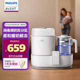 新安怡（AVENT）飞利浦新安怡 婴儿宝宝奶瓶紫外线杀菌蒸汽消毒器柜锅 暖奶带烘干