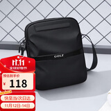 高尔夫（GOLF）单肩包男士休闲斜挎包男防泼水牛津布学生随身小挎包轻便手机包