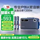 山水（SANSUI）Z5户外k歌专用音响 广场舞音响大功率蓝牙音箱大音量直播声卡便携音响电木吉他民谣乐器音箱