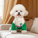 MIKI PAD宠物狗狗衣服小中型犬秋冬衣服可牵引保暖猫咪衣服雪纳瑞比熊XXL