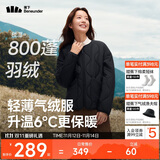 蕉下（beneunder）外套秋冬女气绒服似羽绒棉服圆领可机洗内胆夹棉秋装新款2025