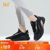 361°运动鞋女秋冬季雨屏防泼水户外通勤休闲慢跑步鞋子女682032222-3
