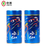 中茶 海堤乌龙茶老枞水仙武夷山岩茶黄罐、金罐、红印水仙系列茶叶 2023年敦煌飞天水仙68g*2罐