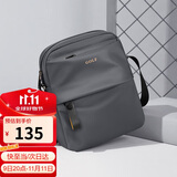 高尔夫GOLF单肩包男士休闲斜挎包男大容量牛津布防泼水轻便手机包学生随身小挎包运动男包5I797449J鸦灰