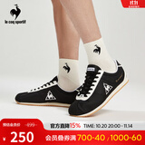 乐卡克法国公鸡男女复古低帮运动蒙贝利尔休闲鞋跑步鞋CMT-213366 黑色 41