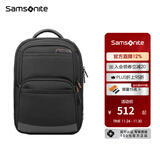 Samsonite新秀丽双肩背包男时尚多功能电脑包韩版休闲书包商务通勤包36B 36B*09