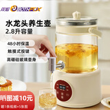 双狐水龙头养生壶2025新款煮花果茶桶家用多功能煮茶炖煮一体大容量养生烧水壶全自动泡茶恒温 [48小时加长保温，一度一调】 2.8L