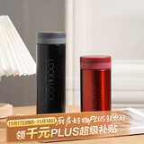 乐扣乐扣（LOCK&LOCK）不锈钢纤巧便携保温茶水杯车载商务男女保温杯子300ml黑色LHC561