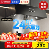 扬子抽油烟机家用大吸力吸排油烟机小户型小尺寸老式中式油烟机自动清洗厨房出租房自用壁挂脱排油烟机 【特价款送户安装-无烟管止逆阀】锥形滤网+普通电机