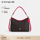 蔻驰（COACH）【品牌直供】女士手提单肩斜挎包流浪包人造革