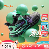安踏儿童运动鞋男童鞋赤焰跑鞋2025冬季革面男童鞋子跑鞋A12545522