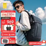 地平线8号（LEVEL8）轻旅行背包双肩包男女17.3英寸电脑包大容量商务通勤户外出差书包