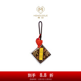 周大福MONOLOGUE独白暴富锦鲤富得流油足金黄金金币金章金片挂饰MR278 MR278