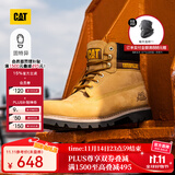 CAT卡特经典大黄靴马丁靴男鞋牛皮面固特异户外工装靴P725756P1EDC25 经典款 45