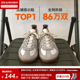 马登运动休闲鞋男女夏秋季新款透气小白板鞋GAT赛车平底阿甘德训鞋子 灰色 /经典款百搭舒适户外骑行鞋 37.5 (240mm) =38女码