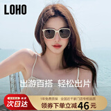 LOHO偏光太阳镜高级感显瘦墨镜女款2026新款防晒防紫外线护目gm眼镜
