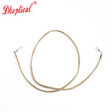 DhopticalPU太阳眼镜链子老花镜挂绳挂脖绳复古时尚户外运动旅行A016 亮皮金