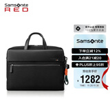 新秀丽（Samsonite）公文包电脑包大容量笔记本包13.3英寸NZ3*09002 黑色