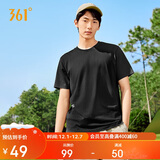 361°短袖男士t恤夏季运动宽松休闲户外圆领上衣服男女装632523110-4