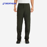 迪卡侬（DECATHLON）户外运动时尚休闲裤长裤工装男秋摇粒绒抓绒加绒保暖裤SOL 摇粒绒内里 - 低调绿 S