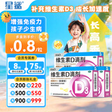 [星鲨]维生素D滴剂 400IU*36粒 3盒装 星鲨维生素d3滴剂（胶囊型）d3婴幼儿儿童成人补充维生素d促进钙 维生素d滴剂
