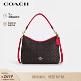 蔻驰（COACH）【品牌直供】女士手提单肩斜挎包流浪包人造革