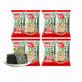 海牌 菁品海苔 韩国进口原味烤紫菜片即食海味下饭寿司拌饭儿童零食 【闭眼入】原味4大包（2g*24包）