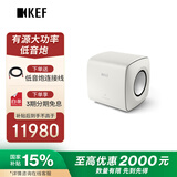 KEF KC62 白色 大功率超低音扬声器 音箱 音响 家庭影院有源低音炮 一只