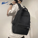 回力双肩包男士背包大容量时尚休闲旅行包电脑包高中大学生初中书包女