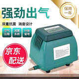 HAILI氧气泵 鱼池增氧泵 户外大功率家用大气量鱼缸增氧机打氧机 ACO-9730 50W 套餐