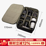 PGYTECH摄影相机内胆包单肩摄影包相机包配件单反镜头收纳包DIY隔板手提便携防震防溅水 相机内胆包 L