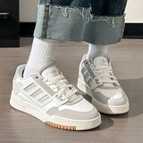 阿迪达斯（adidas）三叶草男鞋女鞋情侣鞋 2025冬季新款运动鞋轻便透气潮流休闲板鞋 白/浅灰/树脂黄/新款主推/晒图退10 41 (255mm)