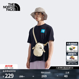 北面（The North Face）单肩包男女通用款时尚百搭便捷储物斜挎包简约款25秋冬新品|8C6F 3X4/砾石沙 OS