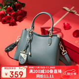 红蜻蜓包包女包牛皮斜挎单肩包手提包送妈妈女友老婆生日礼物礼盒装