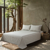 黄河口老粗布床单【A类纯棉】秋冬加厚床单 粗布床单纯棉床上用品极度舒适床单 绿草如茵 200X230cm适合1.5米床