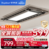 荣事达电动晾衣架智能隐形晾衣架电动升降晾衣杆阳台晾衣架自动晾衣架灰