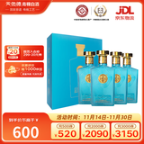 天佑德海拔昆仑山52度清香型白酒500ml*2瓶*2盒 礼盒整箱装