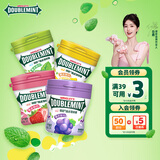 绿箭 薄荷糖脆皮软心糖 80g*4瓶 清新口气糖 接吻糖 休闲零食糖果