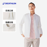 迪卡侬运动夹克棉外套女运动服秋冬上衣棉服棉袄高尔夫运动衫-4512438