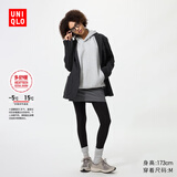 优衣库女装HEATTECH EXTRA WARM棉混纺紧身裤/10分478962 481081 478962/09黑色 S