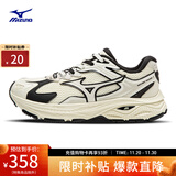 美津浓（MIZUNO）【RACER S 1.0】软底轻便运动跑步鞋男女同款缓震透气休闲慢跑鞋 03/熊猫色 37 (235mm)