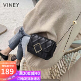 viney包包女包牛皮洋气斜挎包品牌单肩链条包生日礼物高级感送女友老婆